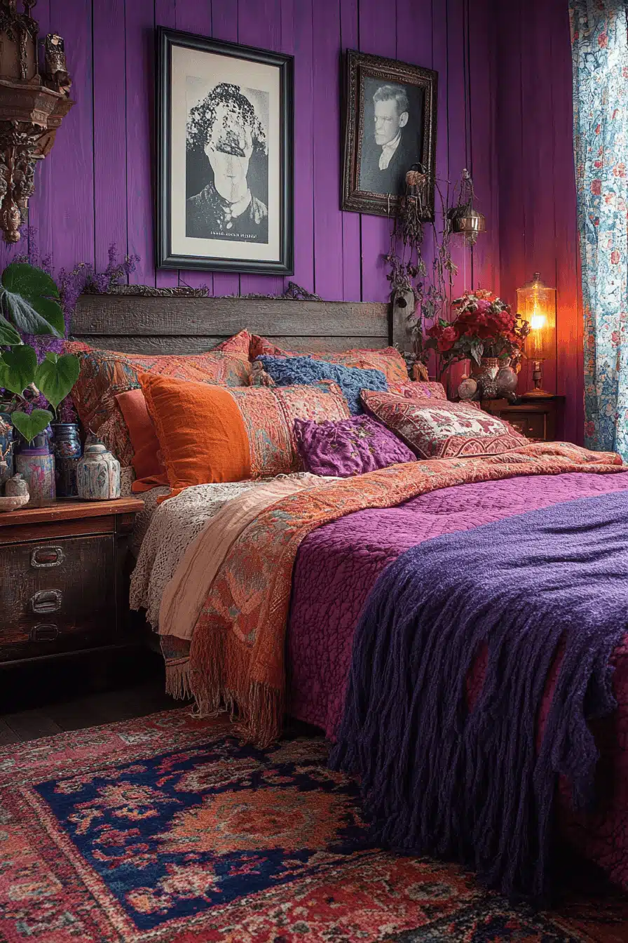 boho gothic bedroom