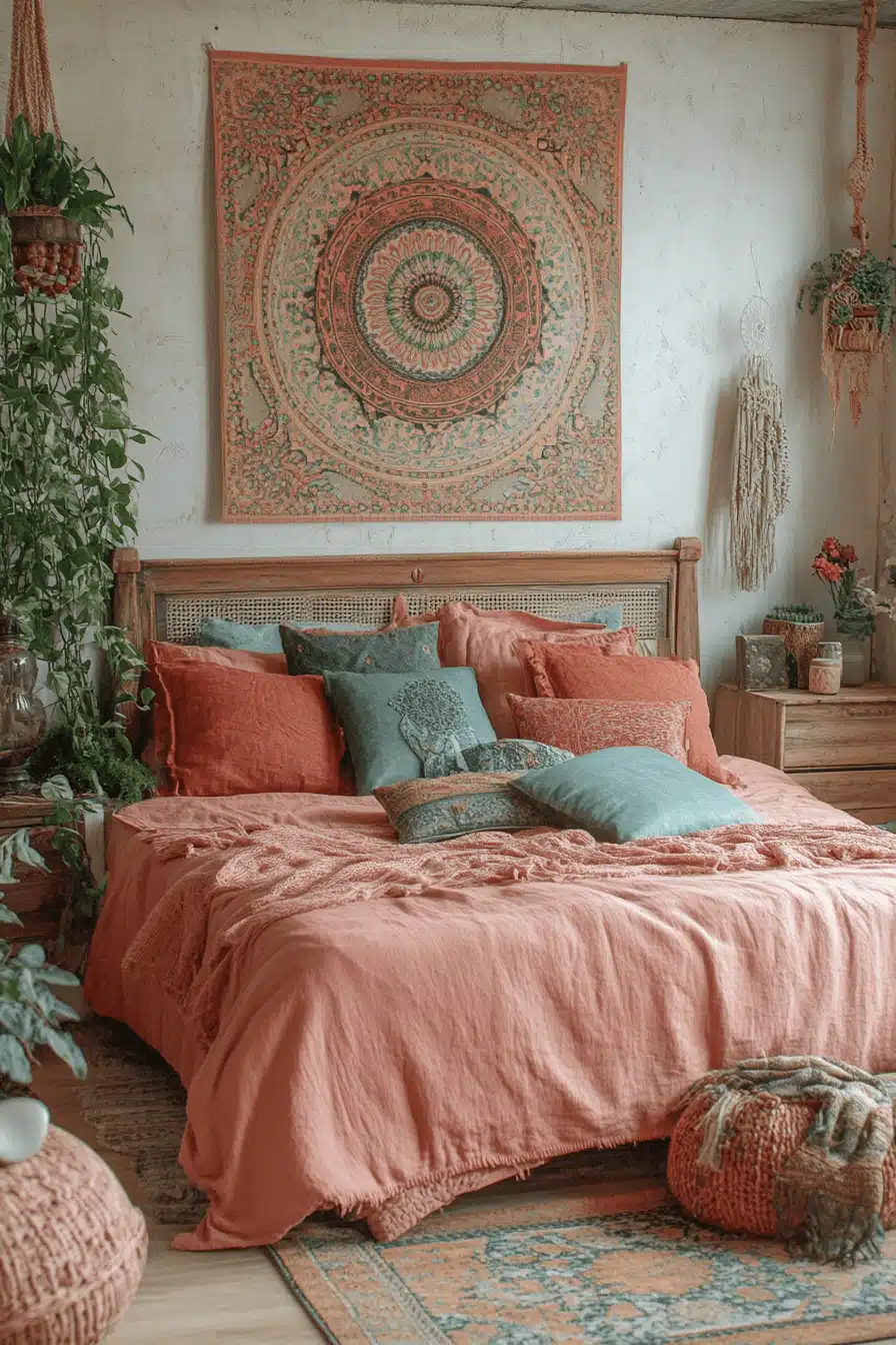 boho gothic bedroom