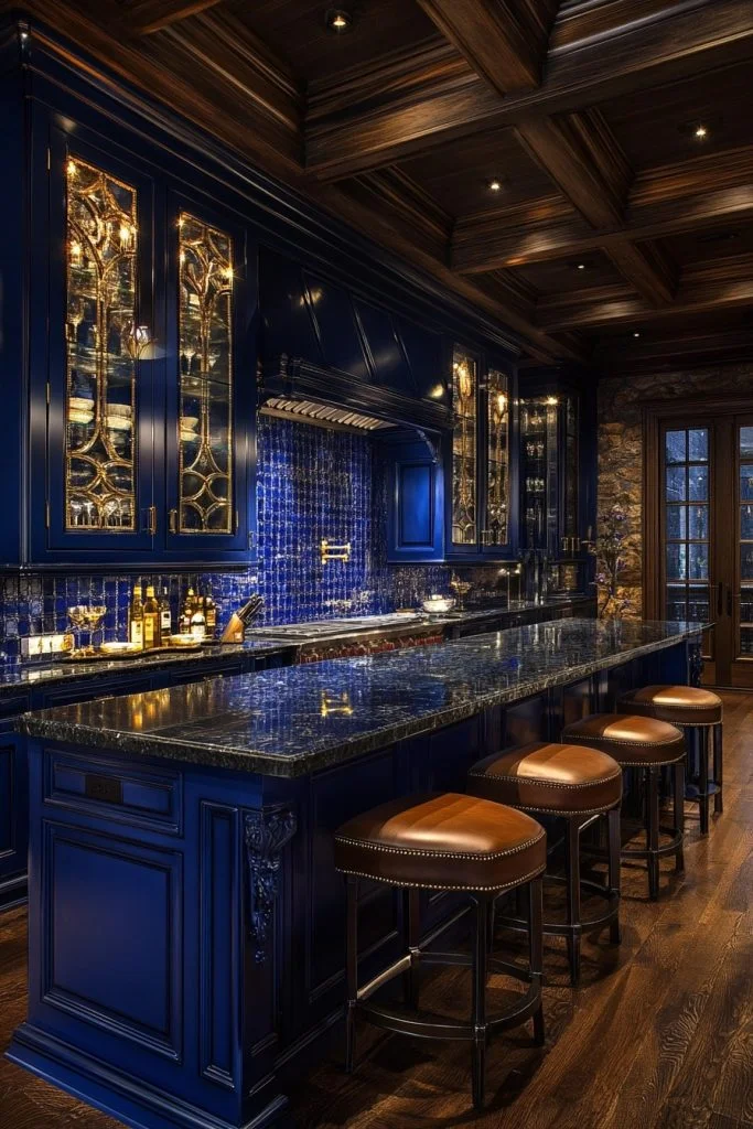 Deep Midnight Blue: Cozy and Inviting