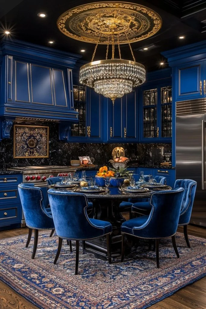 Luxurious Royal Blue: Bold and Opulent