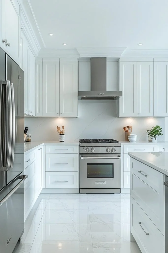 Frosty White Coolness