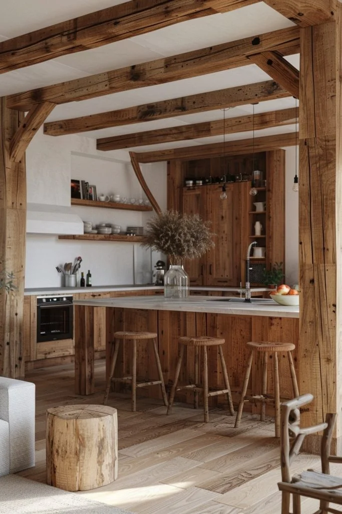 Rustic Elegance Meets Modern Function
