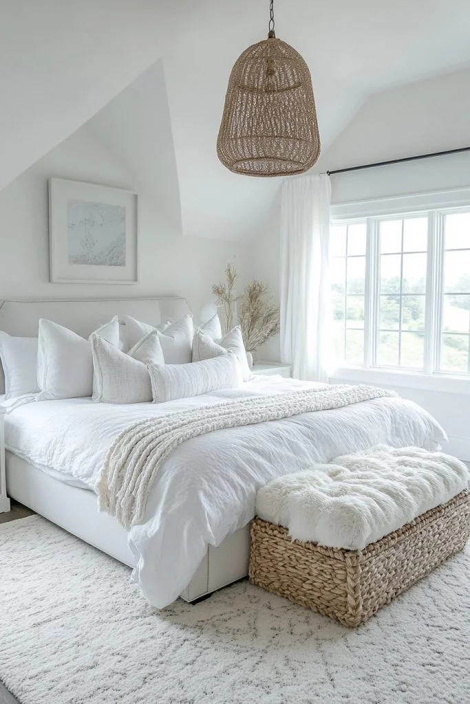 Bright White Boho Calm