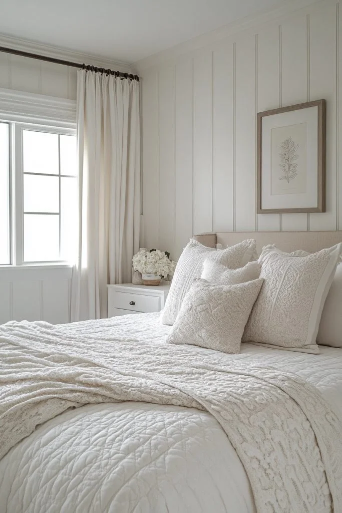 Crisp White Boho