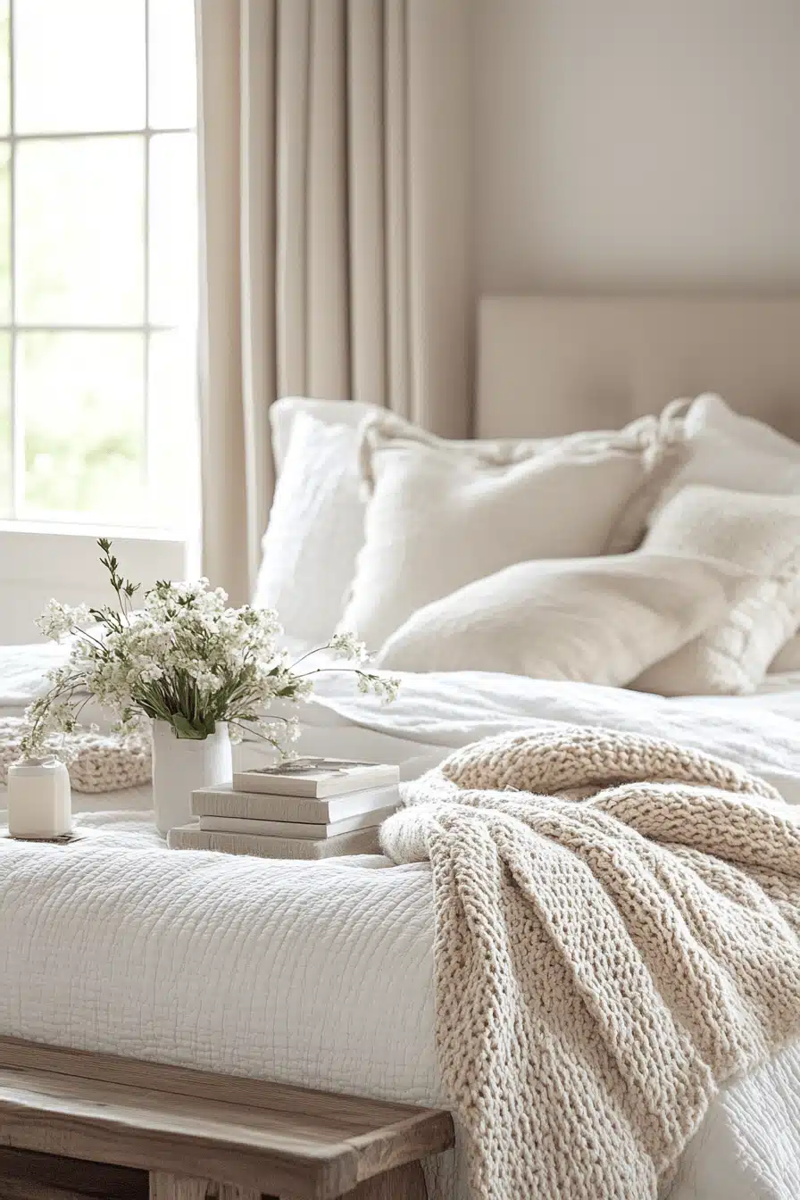 Neutral bedroom ideas for women