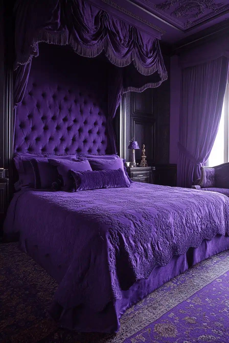 Purple bedroom ideas for women