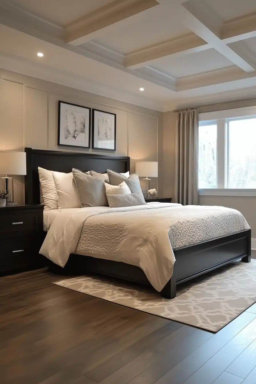 Chic minimalist bedroom ideas for women