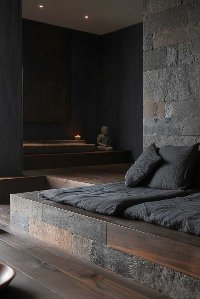 Zen-Inspired Dark Retreat