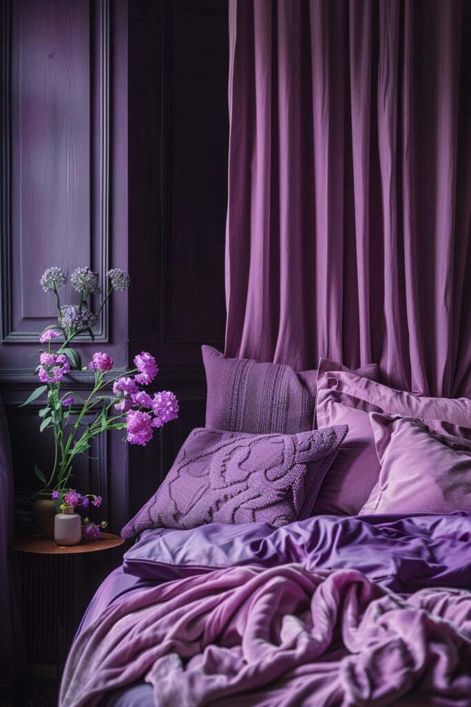 Dark Lavender Whispers