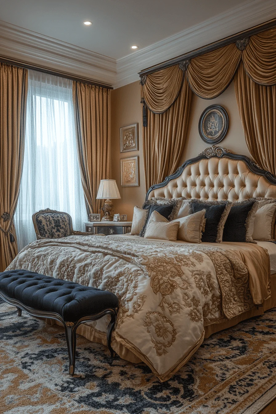 french provincial bedroom