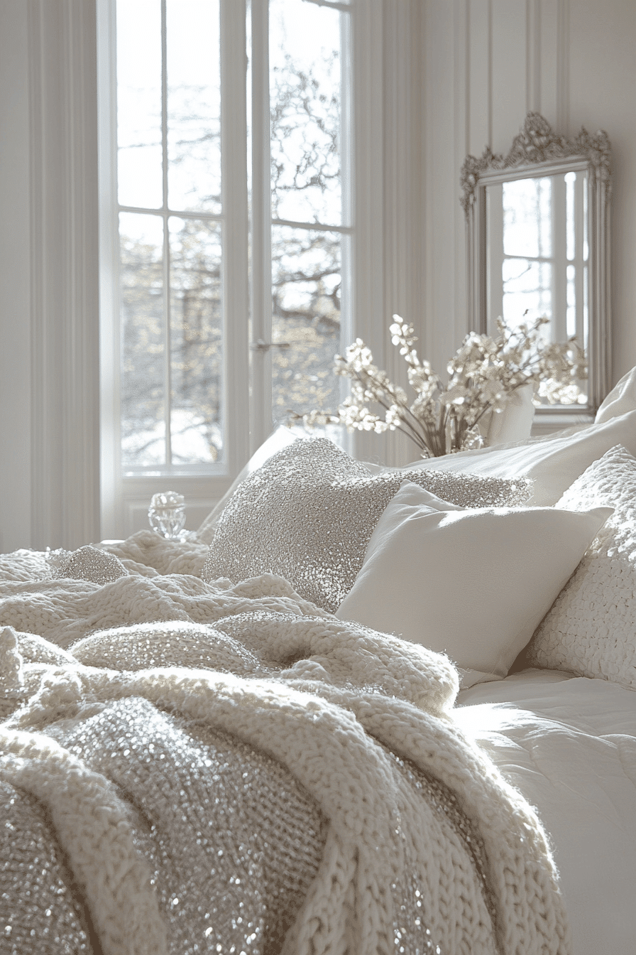 White Aesthetic Bedroom