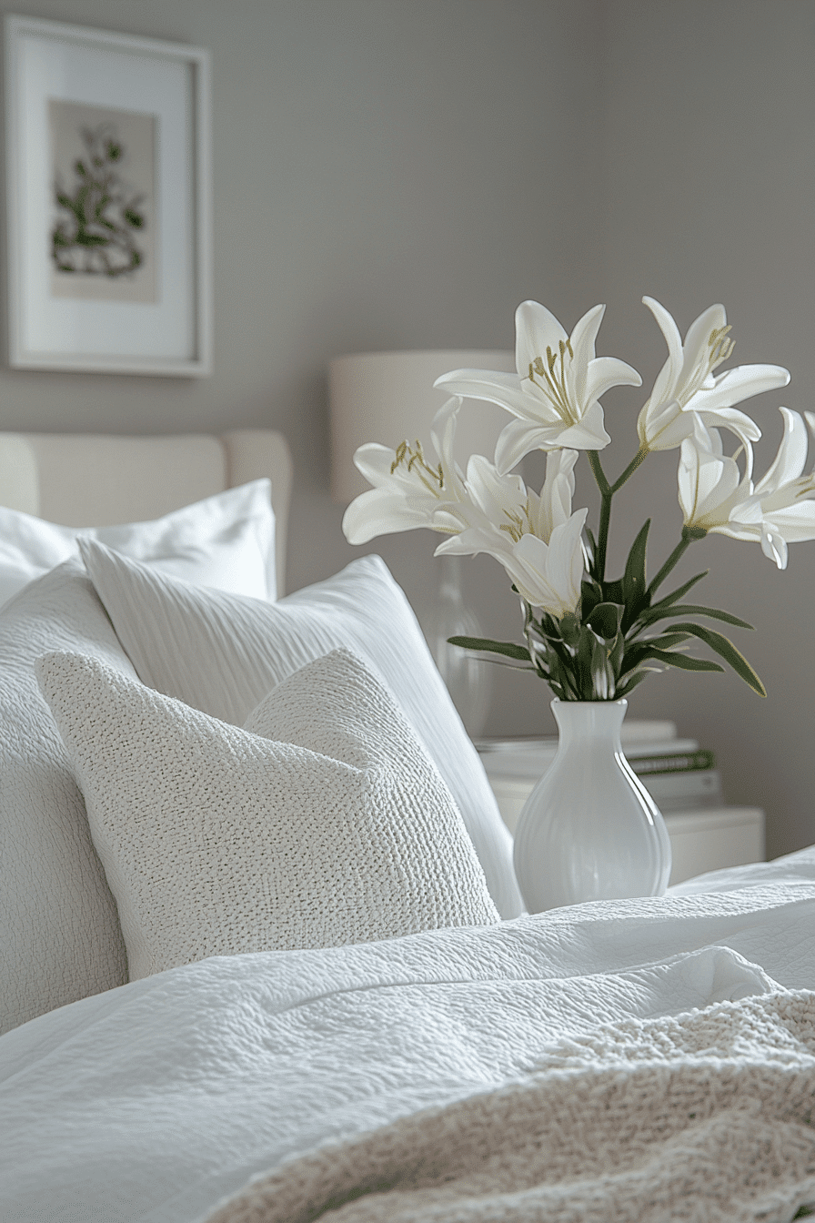 White Aesthetic Bedroom