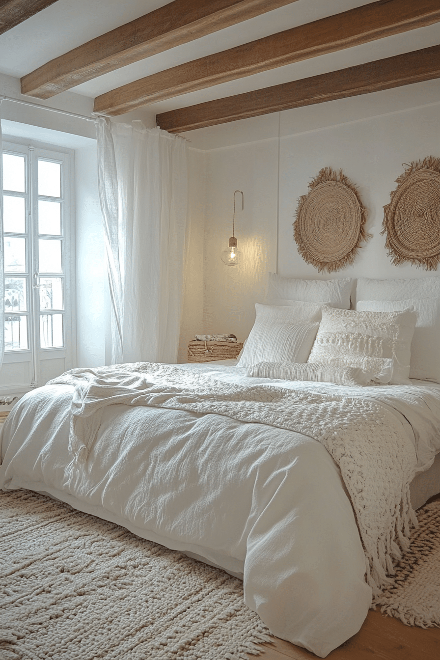 White Aesthetic Bedroom