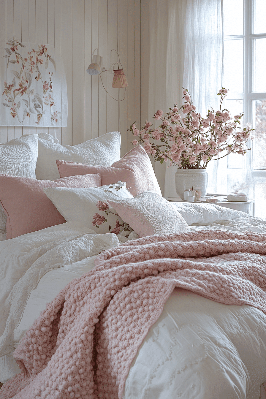 White Aesthetic Bedroom