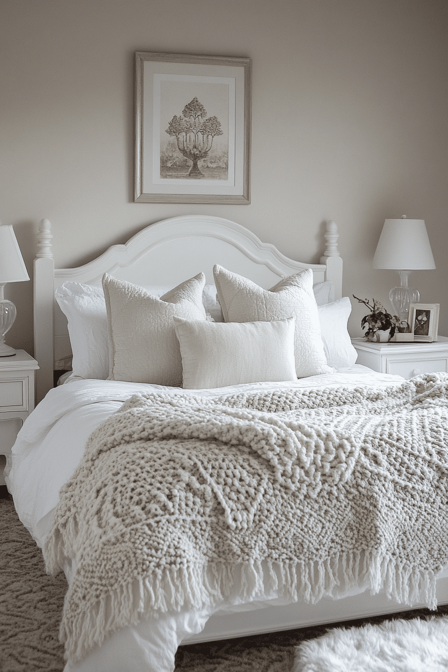 White Aesthetic Bedroom