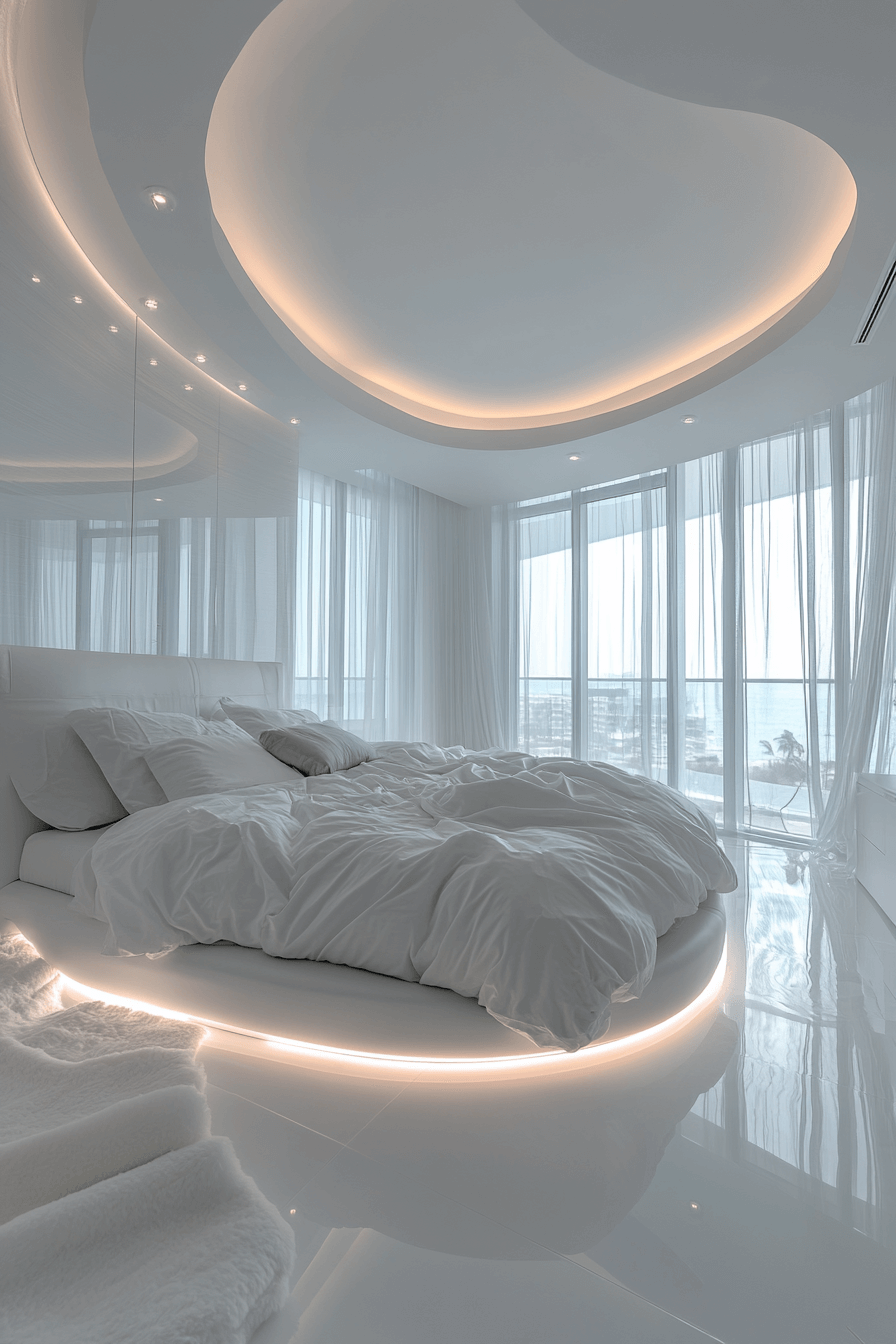 White Aesthetic Bedroom