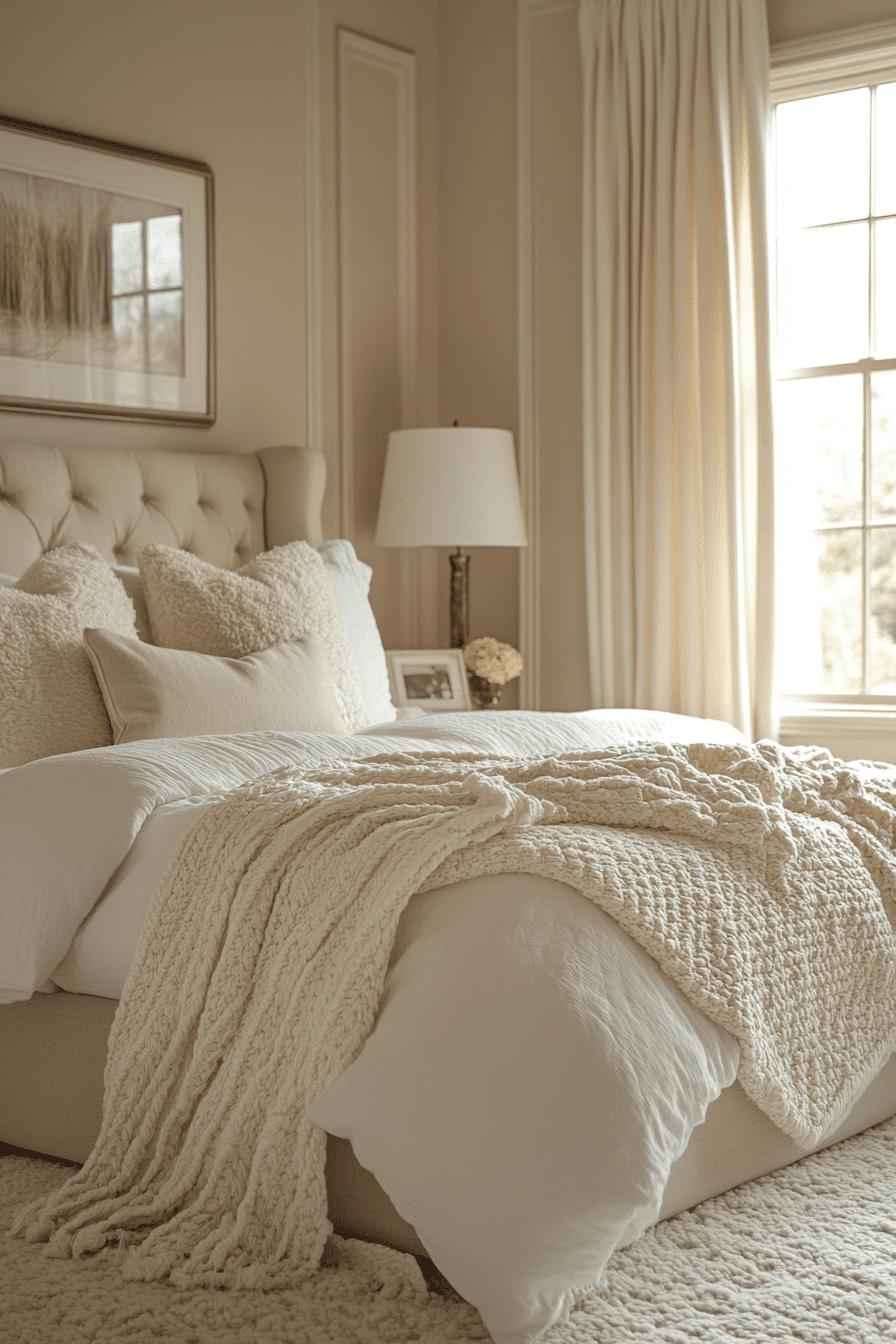 White Aesthetic Bedroom