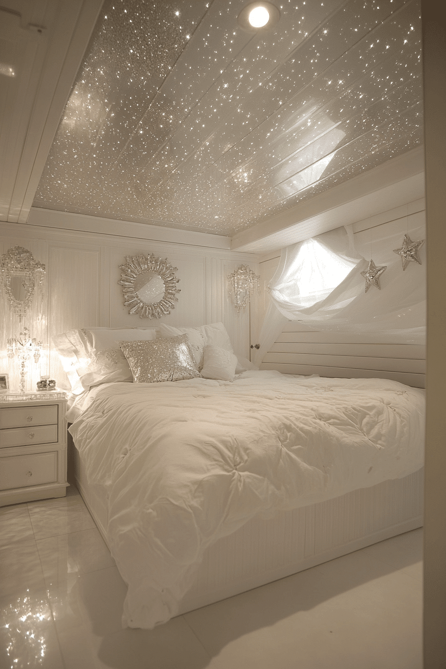 White Aesthetic Bedroom