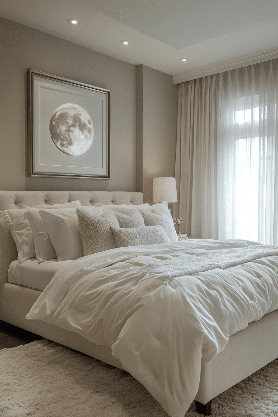 White Aesthetic Bedroom