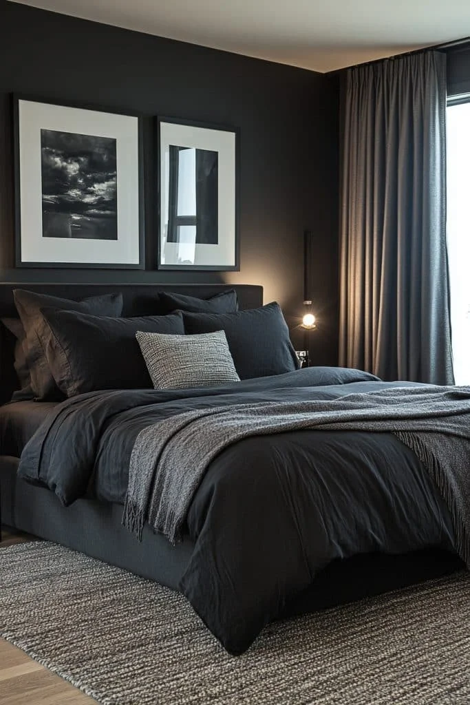Modern Black and Gray Fusion