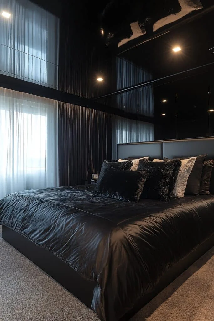 Glossy Black for a Contemporary Edge