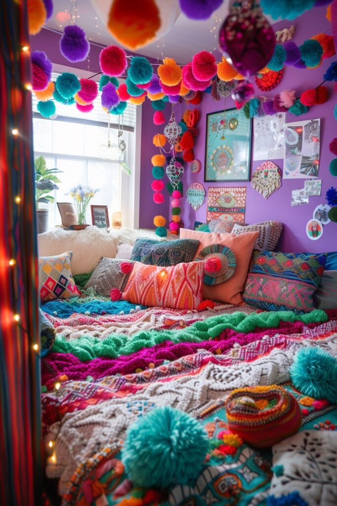 Playful Pom-Pom Decor