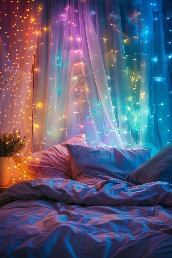 Multicolored String Lights