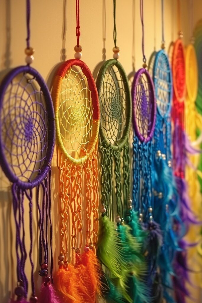 Rainbow Dream Catchers