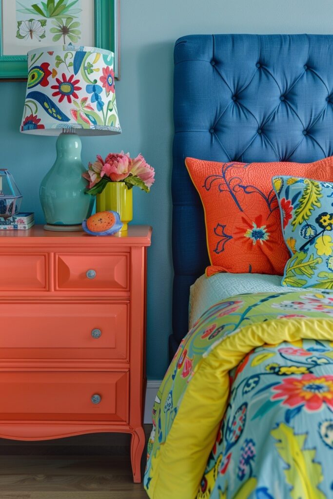 Brightly Painted Furniture