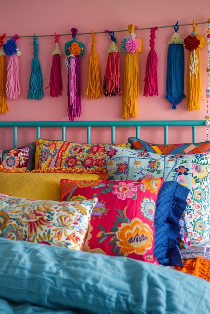 Vibrant Tassel Decorations