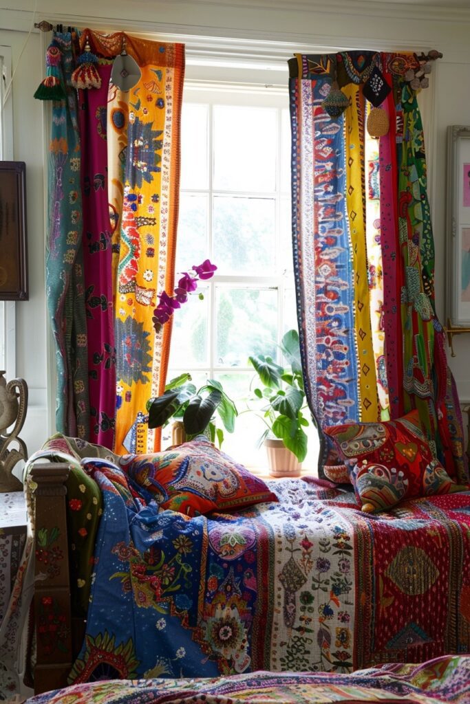 Eclectic Window Treatments