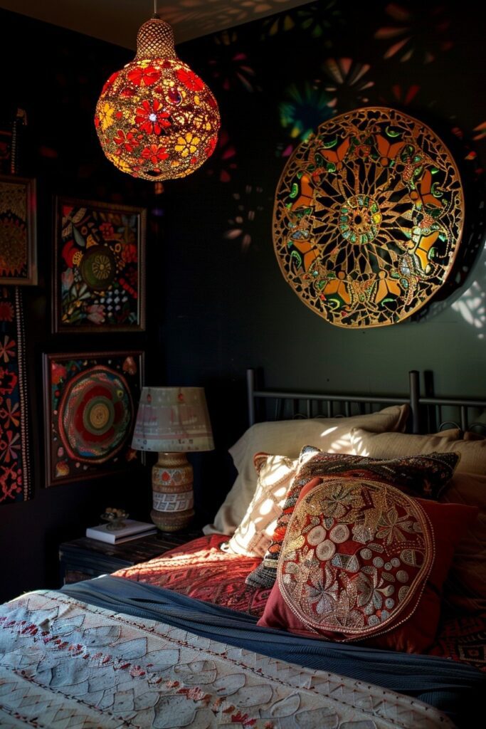 Kaleidoscopic Ceiling Hangings