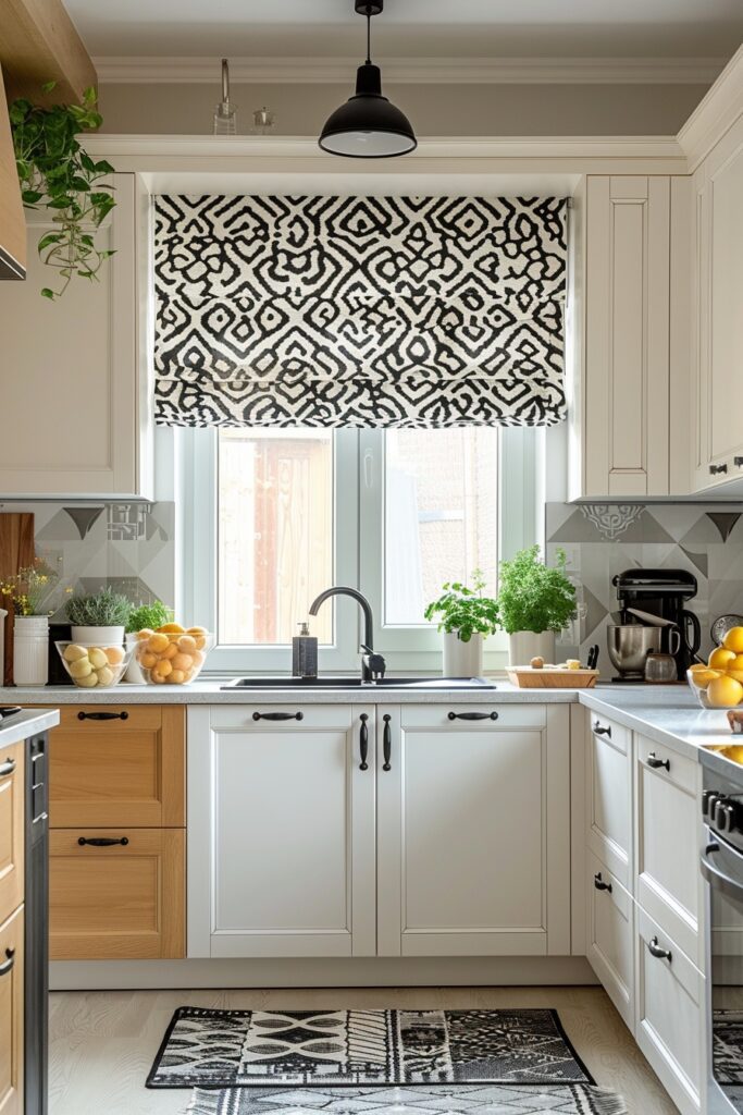 Sharp Geometric Curtains