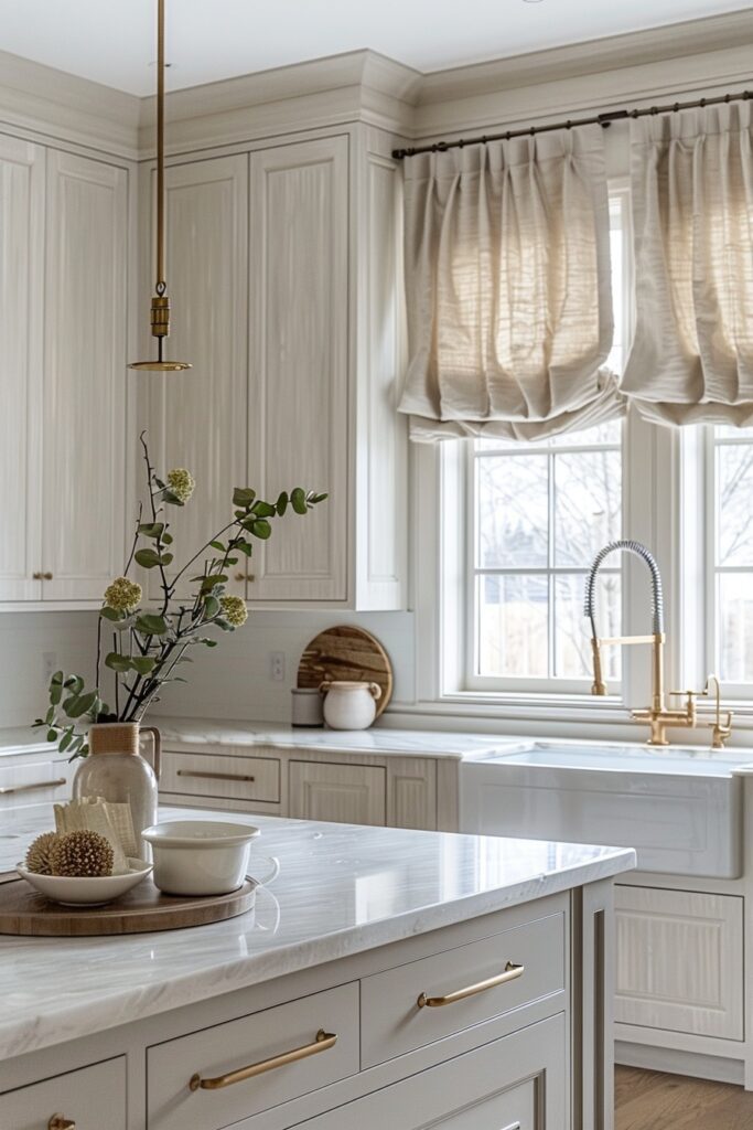 Simple Linen Drapes