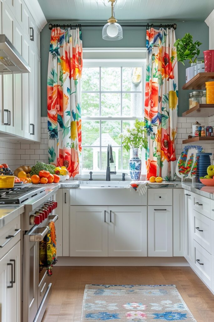 Watercolor Wonder Curtains