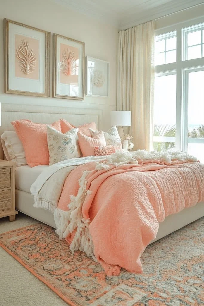 Calming Coral Tones