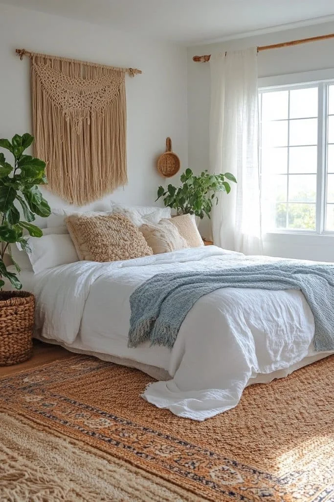 Beachy Boho Bedroom