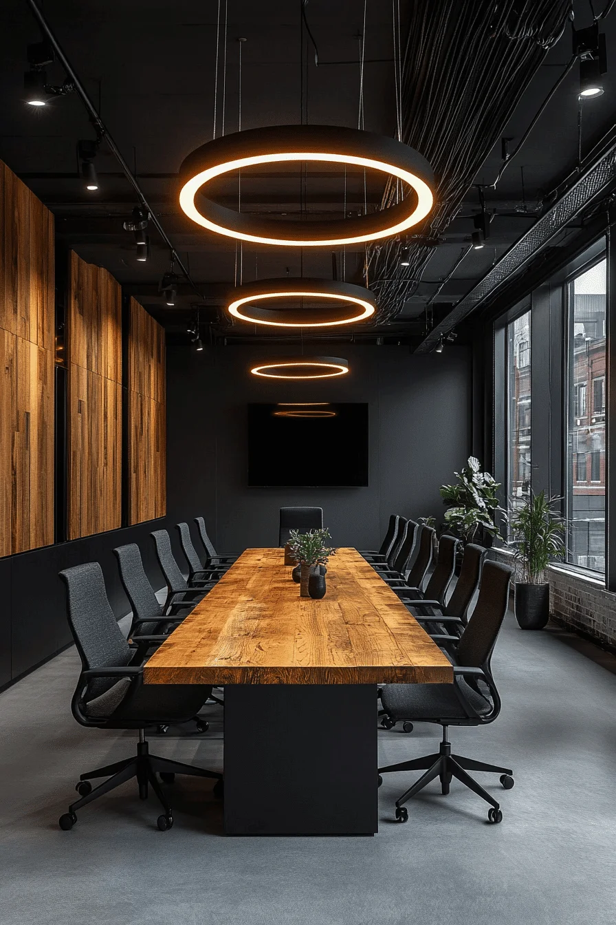 moody office onyx black