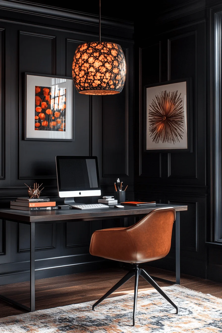 moody office eclipse black