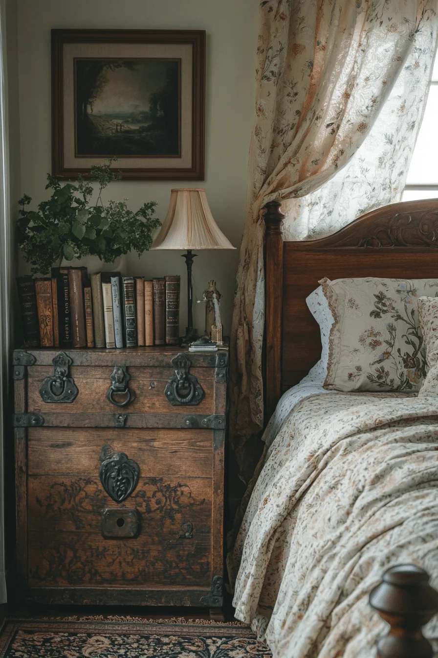boho vintage bedroom