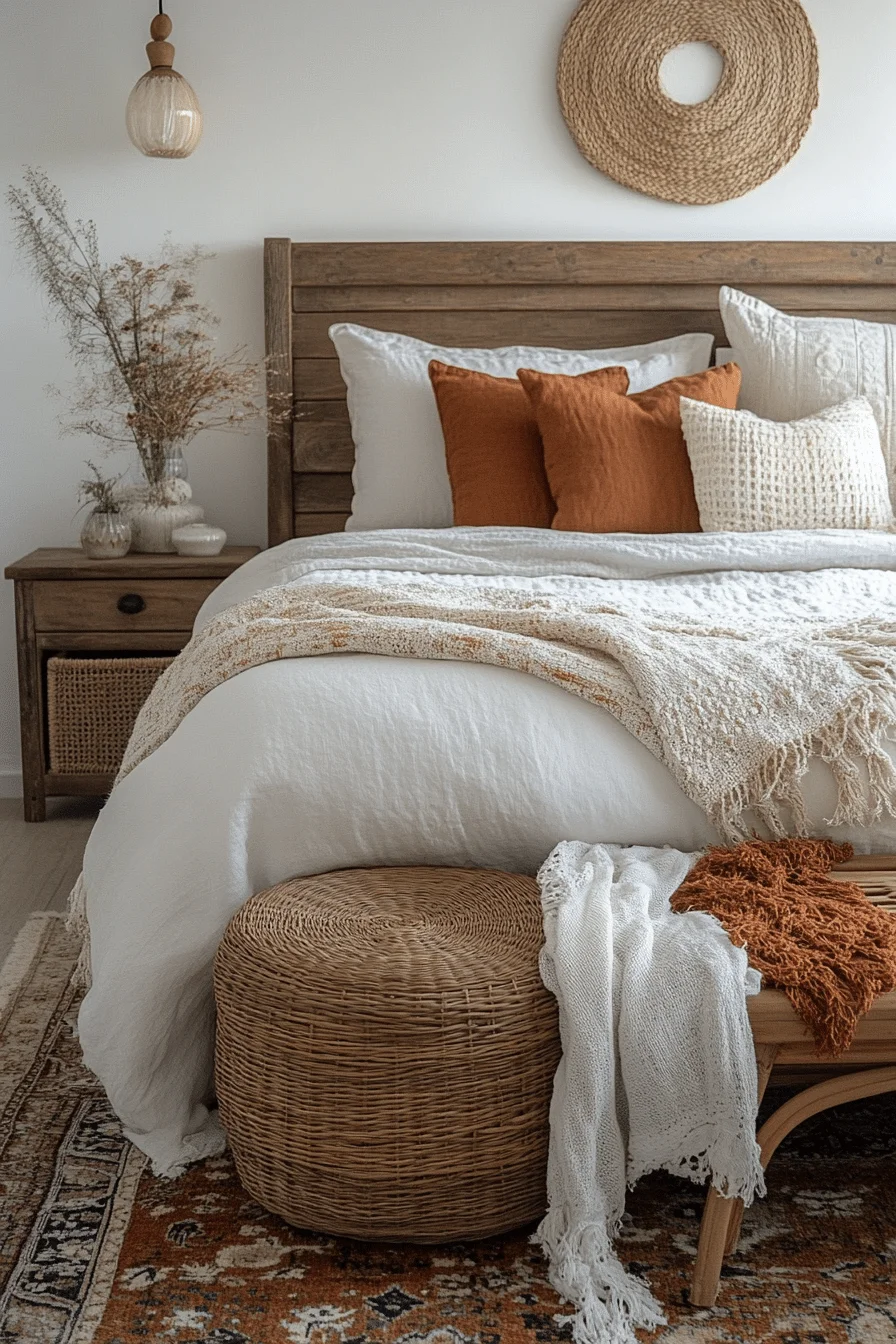 boho vintage bedroom