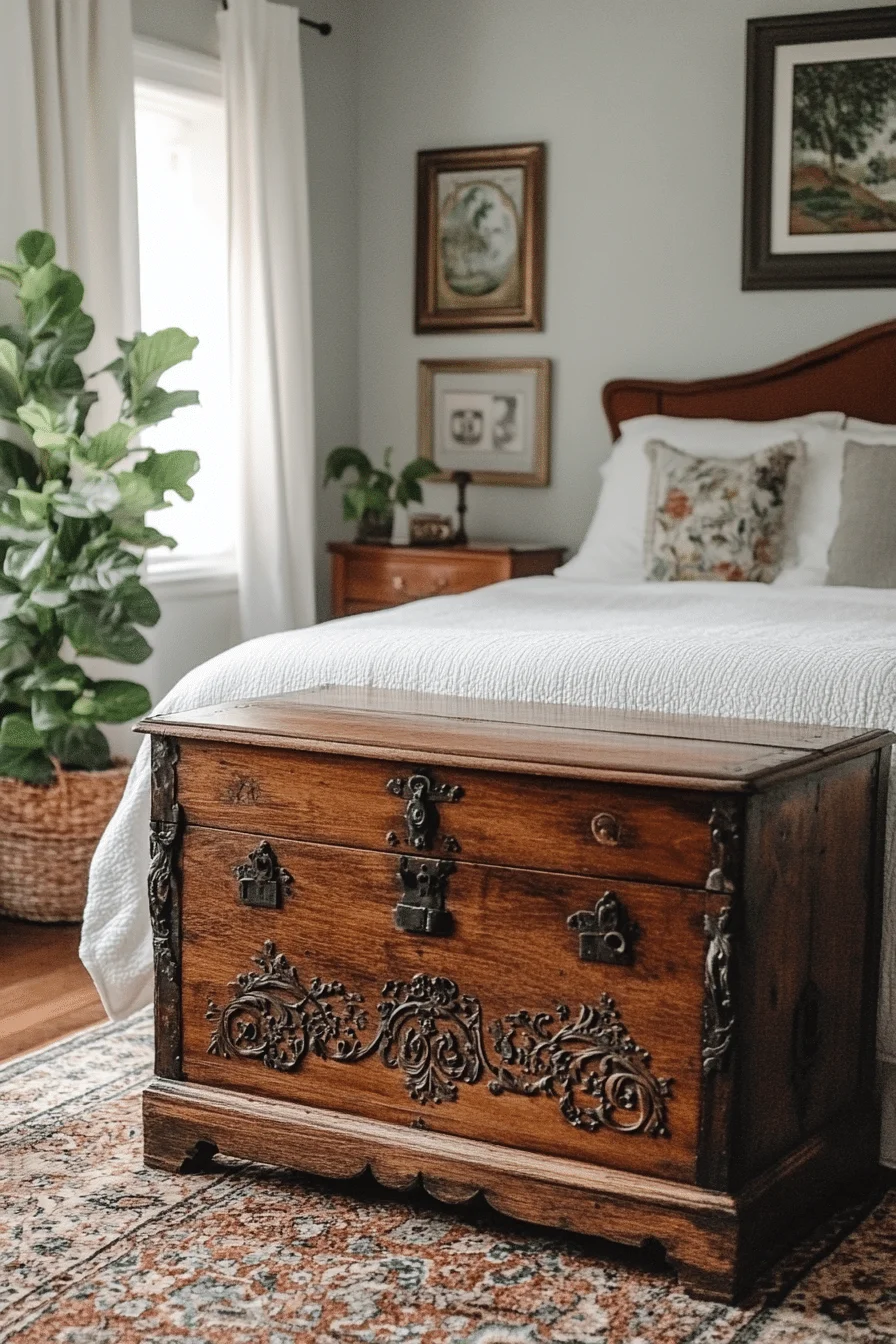 boho vintage bedroom