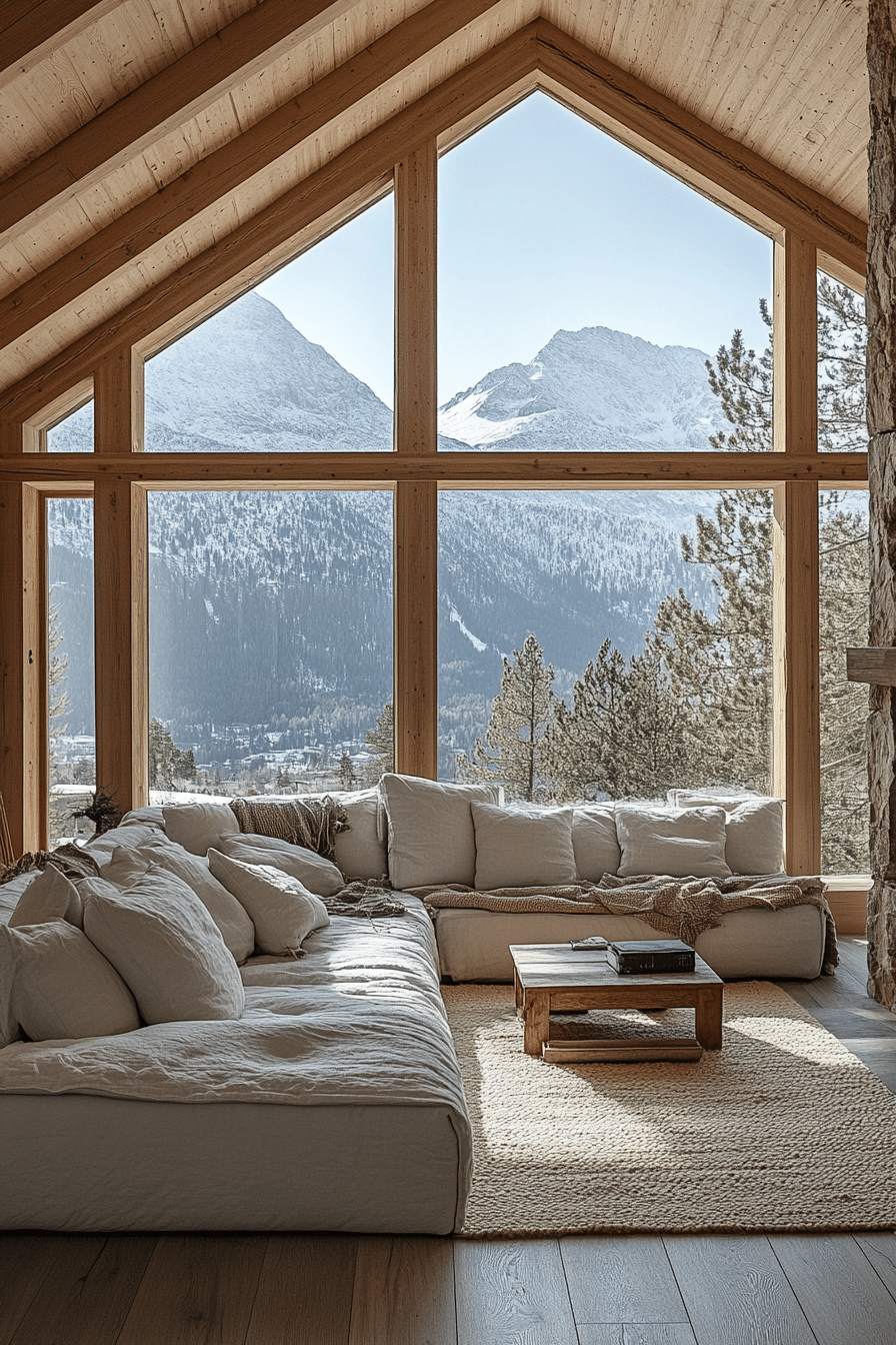 little cabin living room