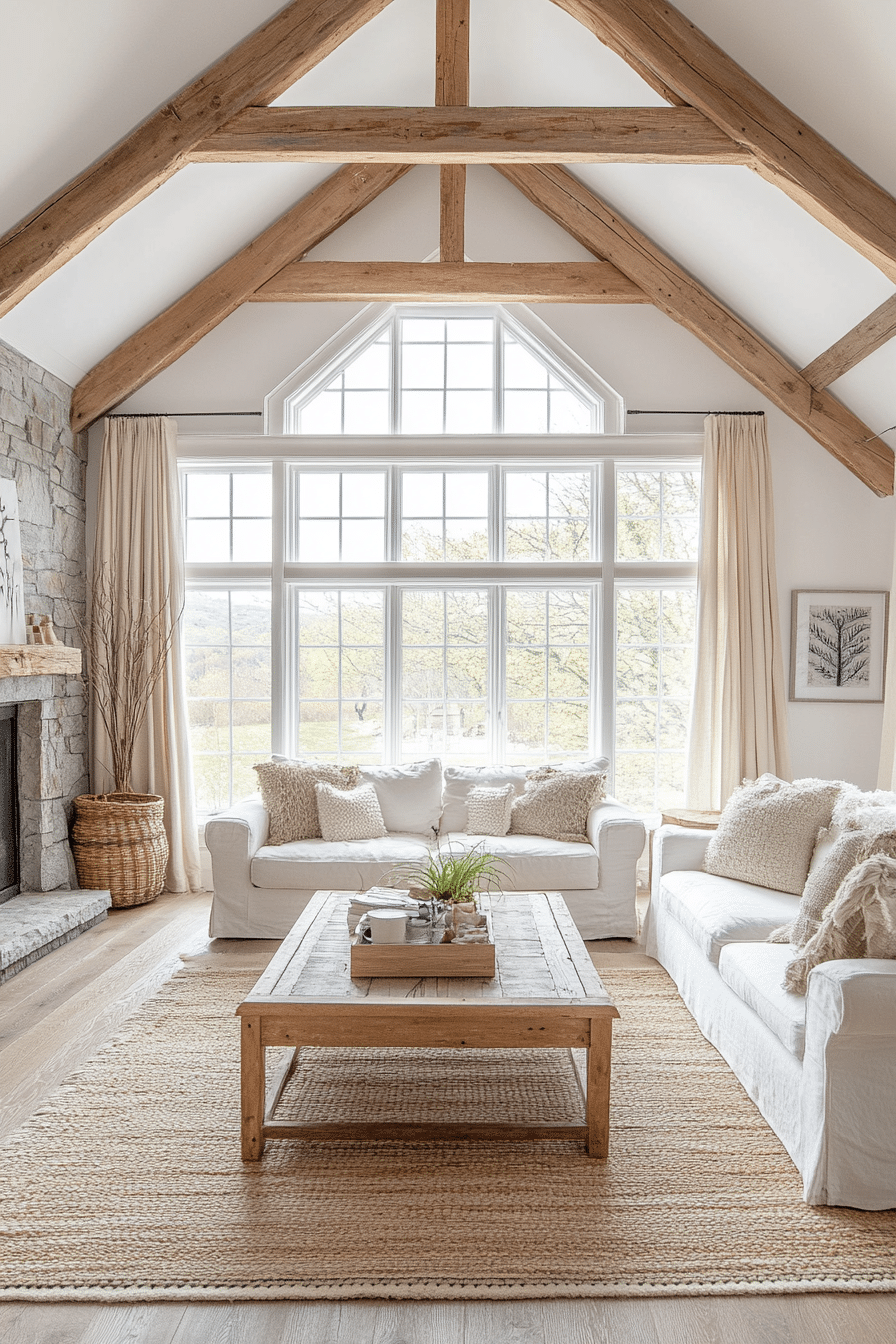 little cabin living room