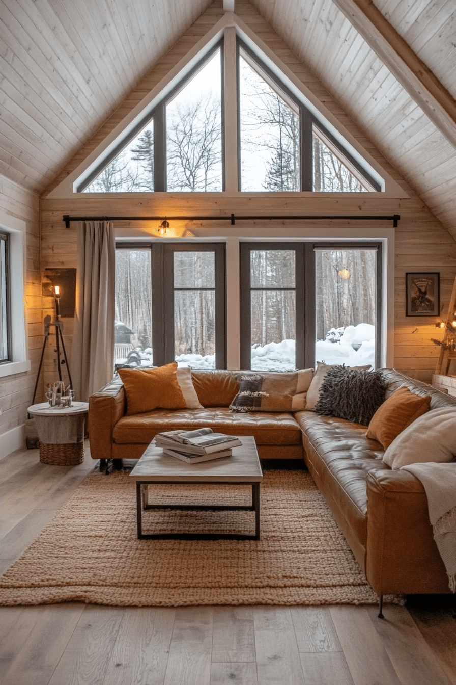 little cabin living room