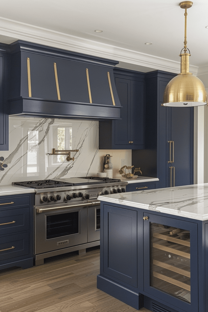 Regal Gold Accent Kitchens