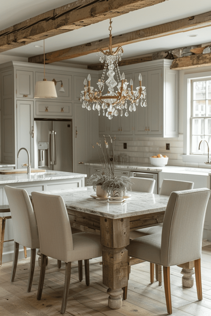 Modern Farmhouse Glam Kitchens