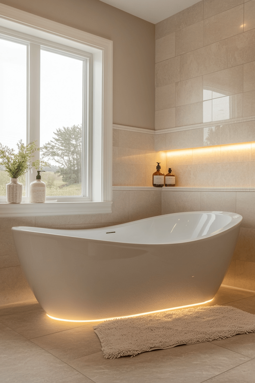 spa-inspired bathroom