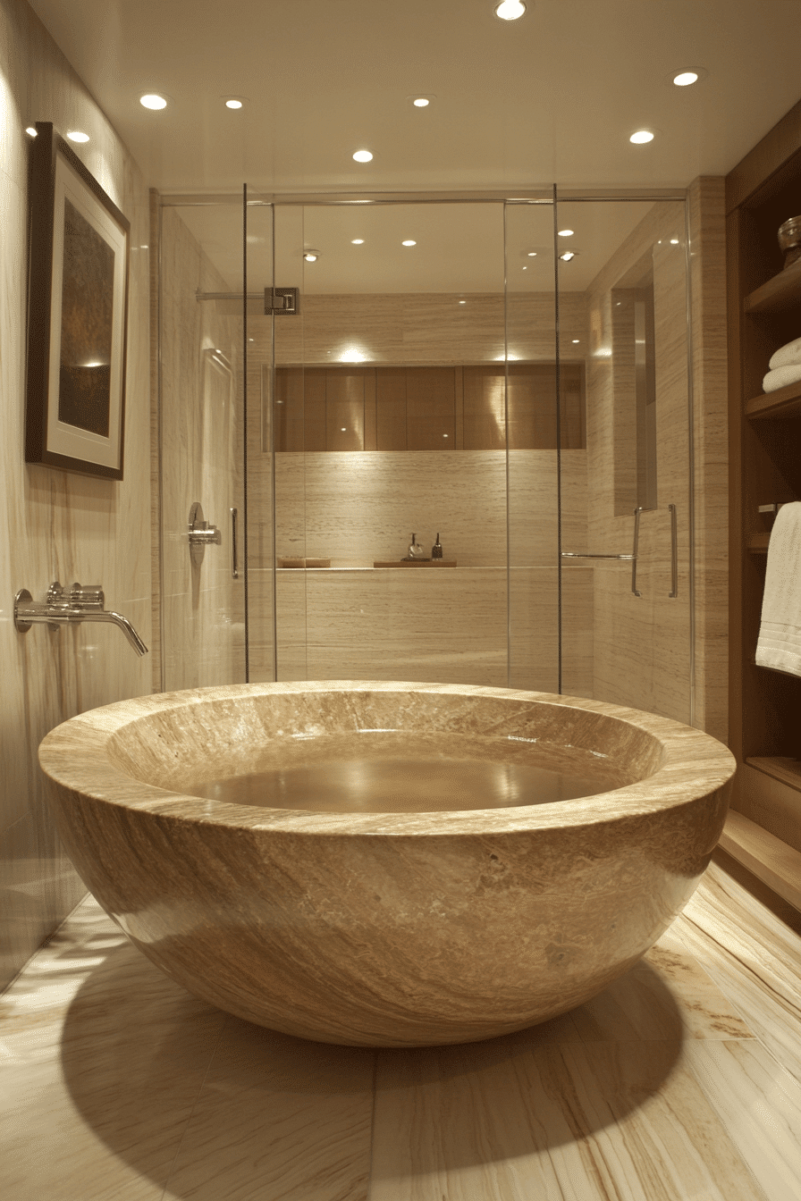 freestanding bathtub bathroom