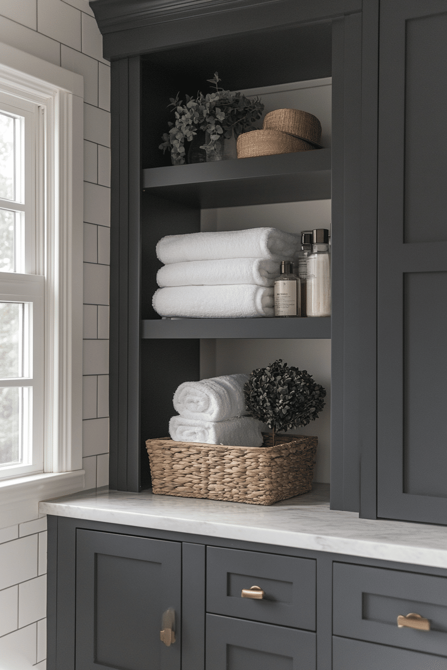 custom cabinetry bathroom